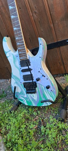 Ibanez rg350dx swirl glow - ibanez,